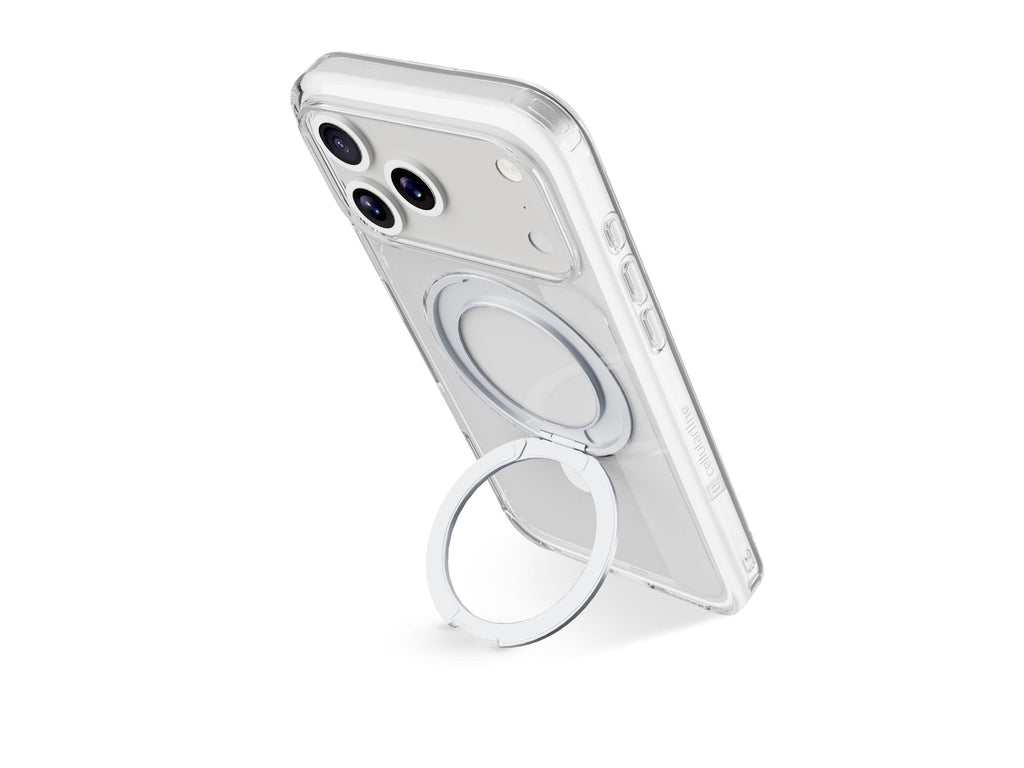 CellularLine Spin Mobildeksel iPhone 17 Pro Max Magsafe - Gjennomsiktig