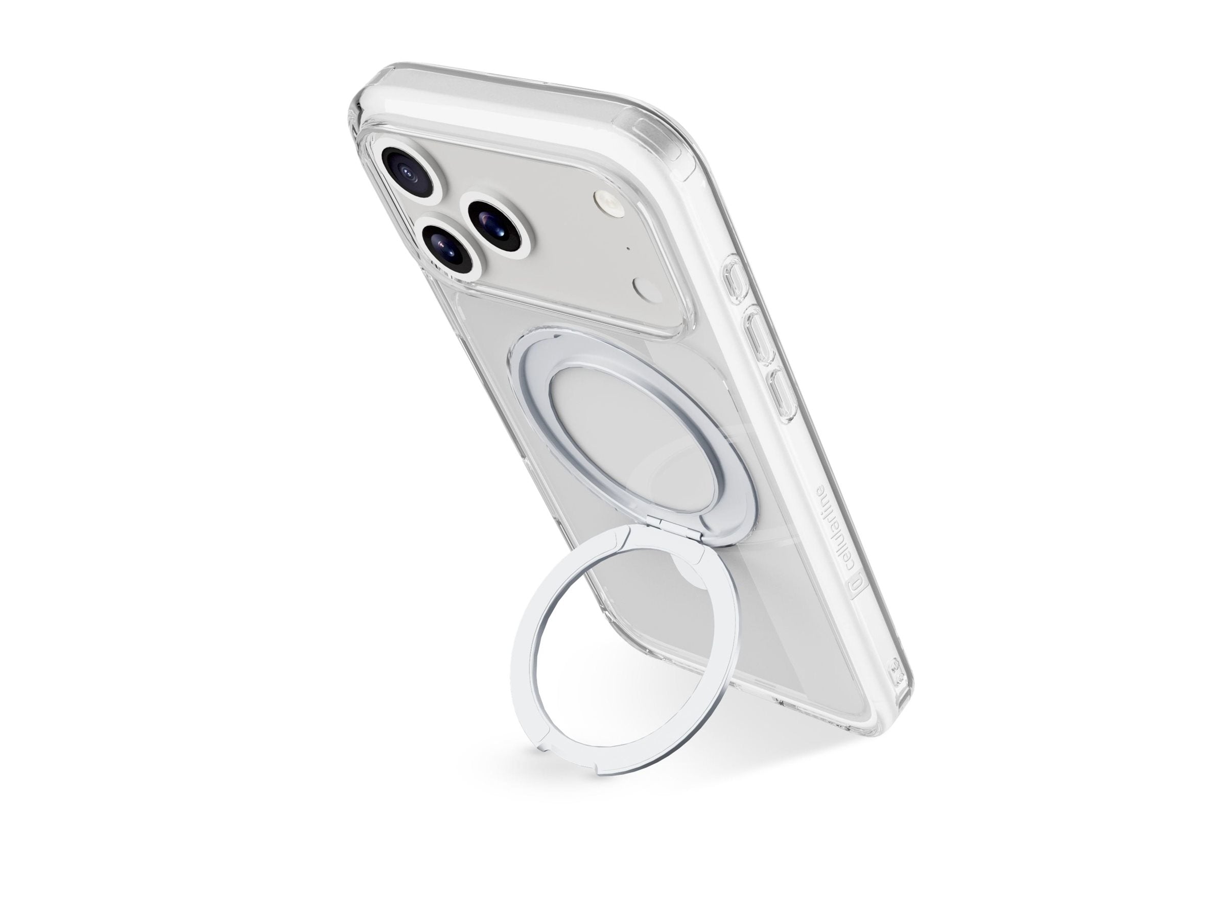 CellularLine Spin Mobildeksel iPhone 17 Pro Max Magsafe - Gjennomsiktig