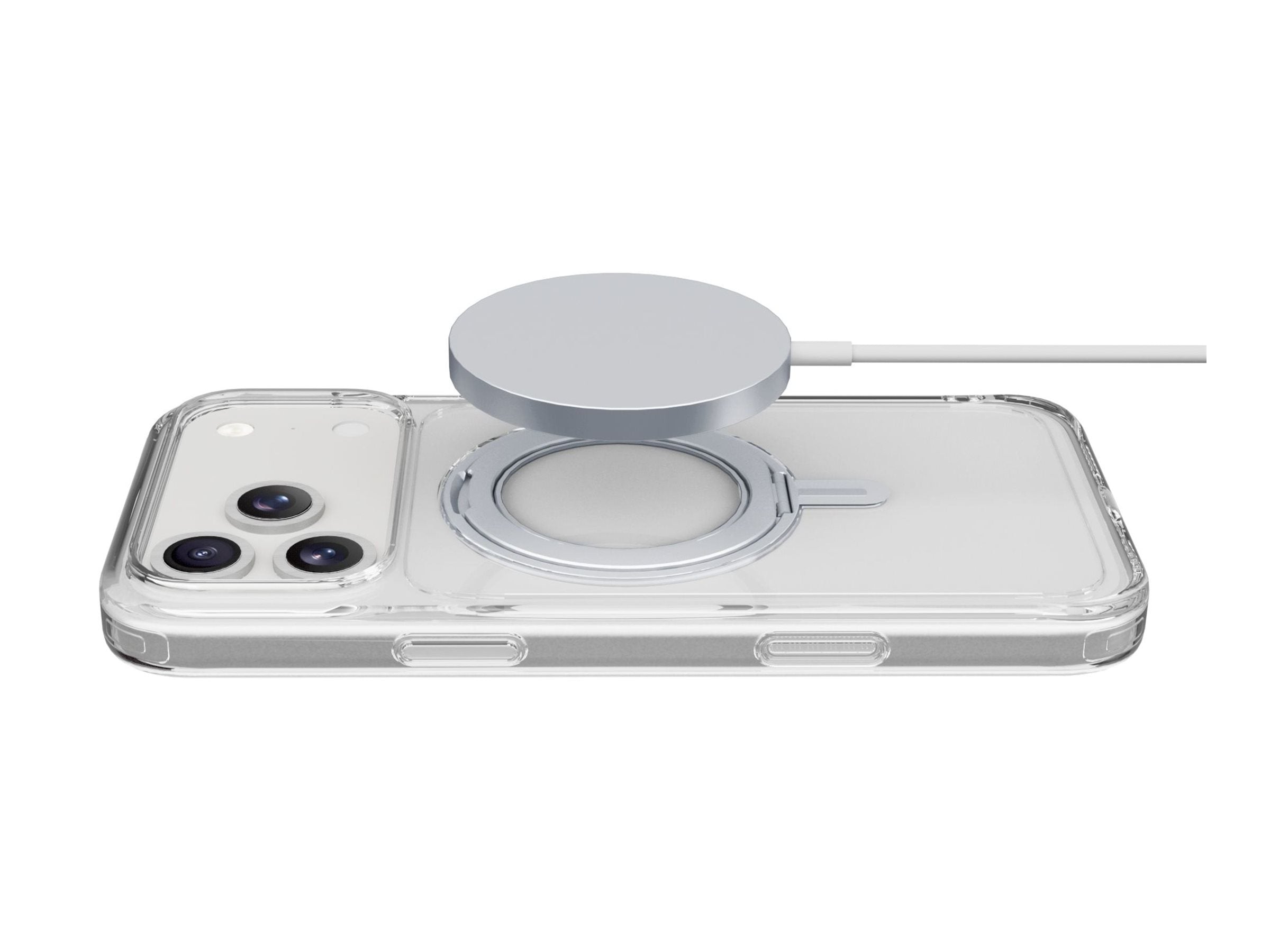 CellularLine Spin Mobildeksel iPhone 17 Pro Max Magsafe - Gjennomsiktig